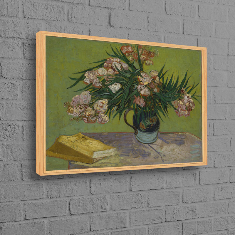 Print on Canvas, Framed Print without Mat, Gold, 50 cm H x 70 cm W