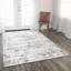 Tapis abstrait ivoire / gris-1662845099