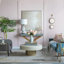 Miroir rond en fer