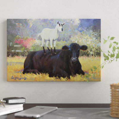 «Farm Pals V» par Carolyne Hawley, impression sur toile