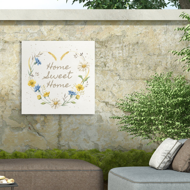 Toile d'extérieur Jane Maday Airyck, H 14 po x l 14 po x P 1,5 po