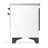 Majestic III Series 36 Inch Induction Range with 6 Induction Elements in White (Burnished Trim)-124828721-124828729