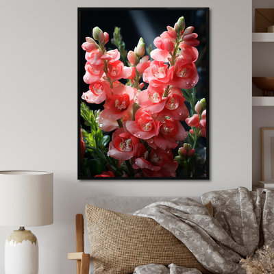 Snapdragons Serenade 3 - Snapdragons, art mural