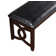 Ziemer Polyester Blend Upholstered Bench