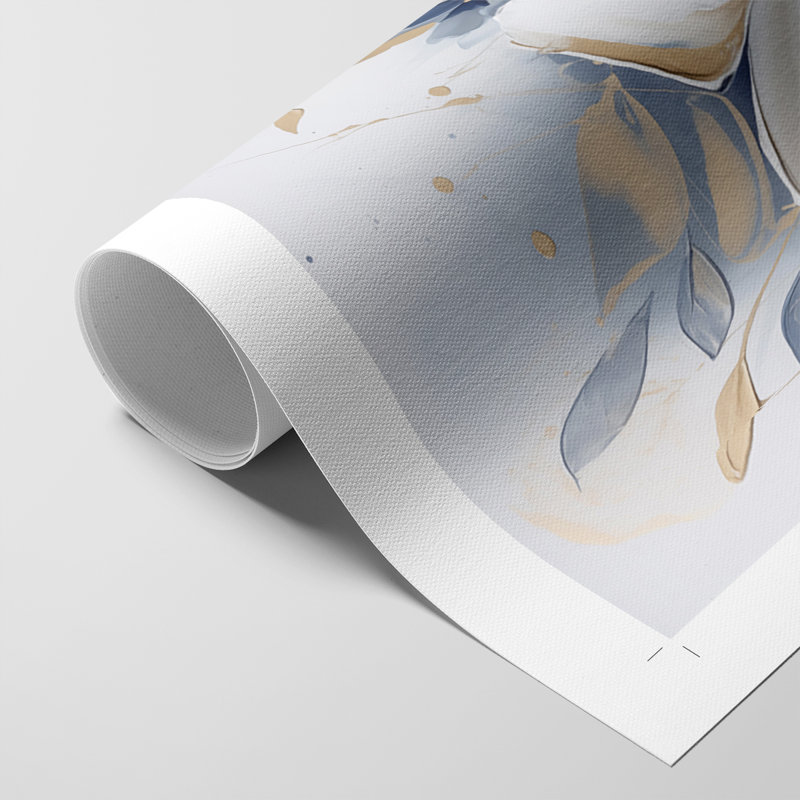 FLORAL Series CCXX III - Impression sur toile seulement - NON-CADRE, H 18 po x l 12 po