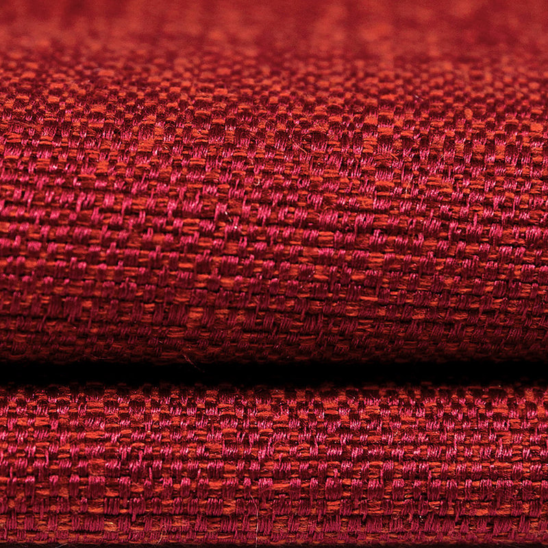 Christeen Solid Colour Polyster Table Runner, Wine Red