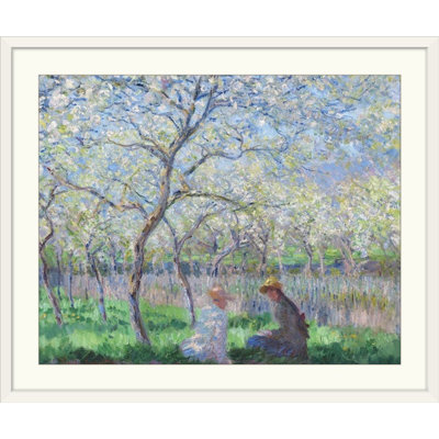 Springtime, 1886' by Claude Monet - Painting Print