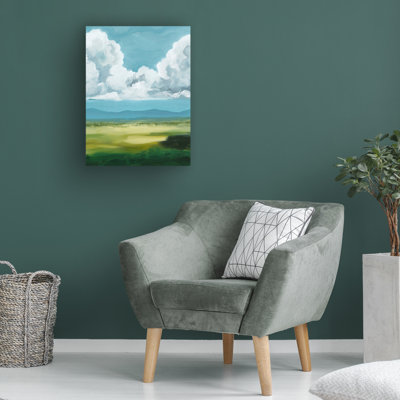 Bolognaise "Golden Plains III" sur toile