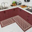 Tapis de cuisine antidérapant et moelleux 2 pièces-956797287-956797281