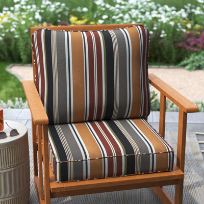Coussin de siège pour chaise d'extérieur Lester