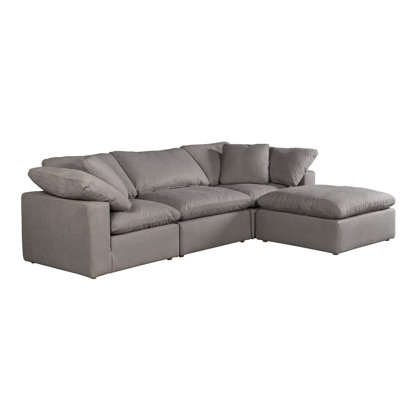 4 - Piece Performance Fabric Modular Sectional