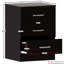 Maybery 3 Piece Bedroom Set (3 Drawer Bedside Chest, 4 Drawer Chest, 3 Door 2 Drawer Mirrored Wardrobe), (5)-1179967750
