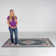 Felty Oriental Turquoise Area Rug