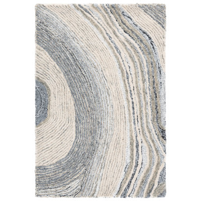 Tapis abstrait en laine touffeté à la main Kring New Zealand