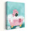 Art contemporain chien Pampered Pug Bath-718973404