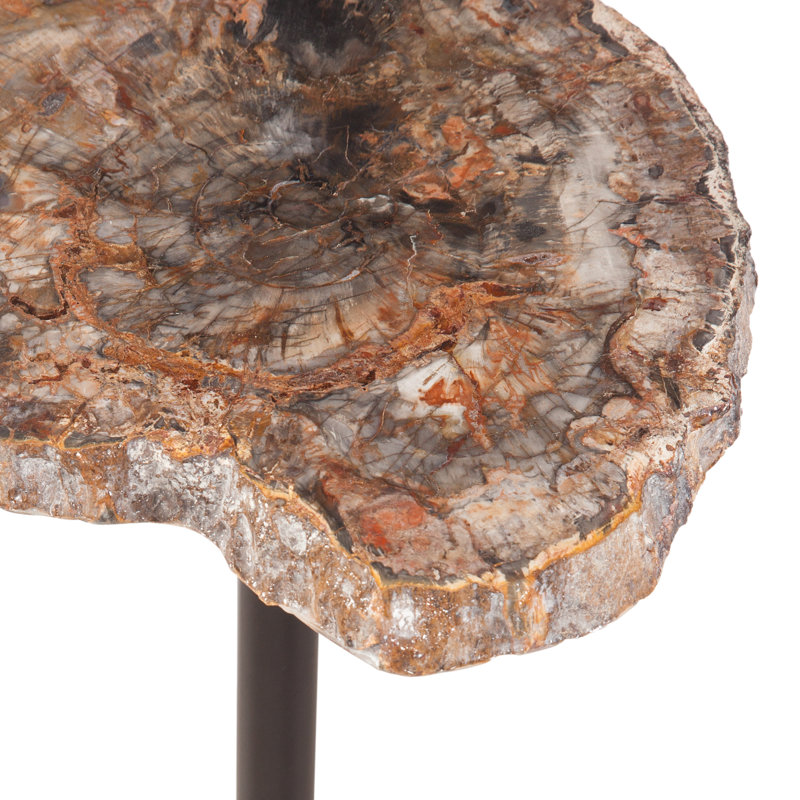 Alata Solid Wood Top End Table