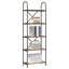 Bookshelf Engineered wood Modern Rectangular Shelving Unit Living Room-539742016-539742019