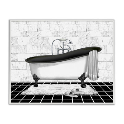 Art de giclée de bain à motif de marbre par Conrad Knutsen