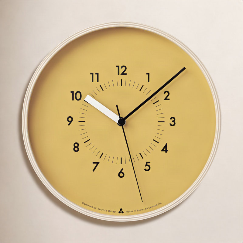 Horloge Lemnos SOSO, Orange