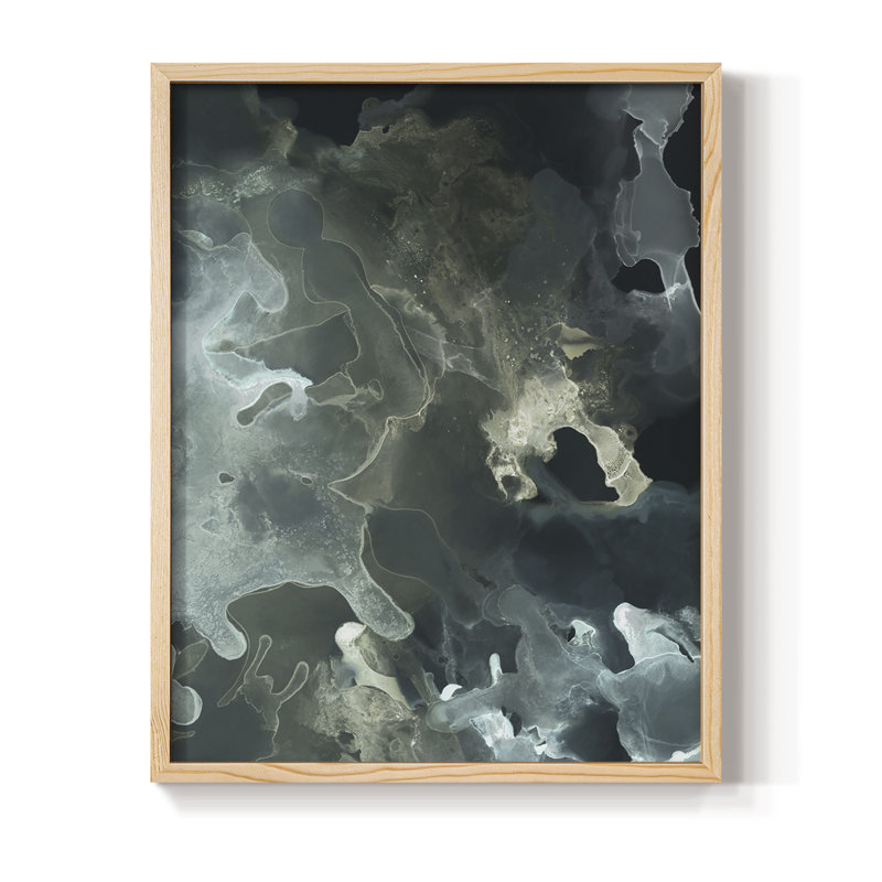 «Gilded Spector I», reproduction encadrée - bois massif, H 21 po x l 17 po