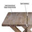 Table de salle à manger Montauk-164533830