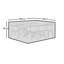 Caspin Outdoor Patio Dining Set Cover