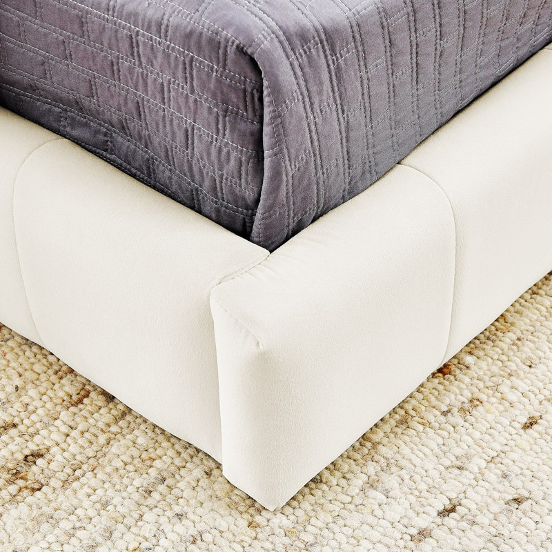 Full Size Upholstered Tufted Bed Frame, Sofa Bed Frame