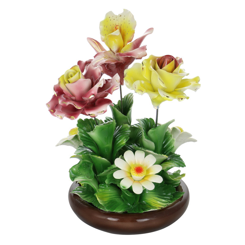 Rose et cascade en pot Ciupan