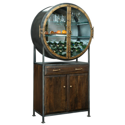 Rob Roy 100cm Solid Wood Bar Cabinet