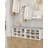 Shoe Storage Bench with Cushion, Entryway Storage Bench Organizer Cabinet, Long Cubby Rack for Living Room, Bedroom, Entryway-796387204-795311865