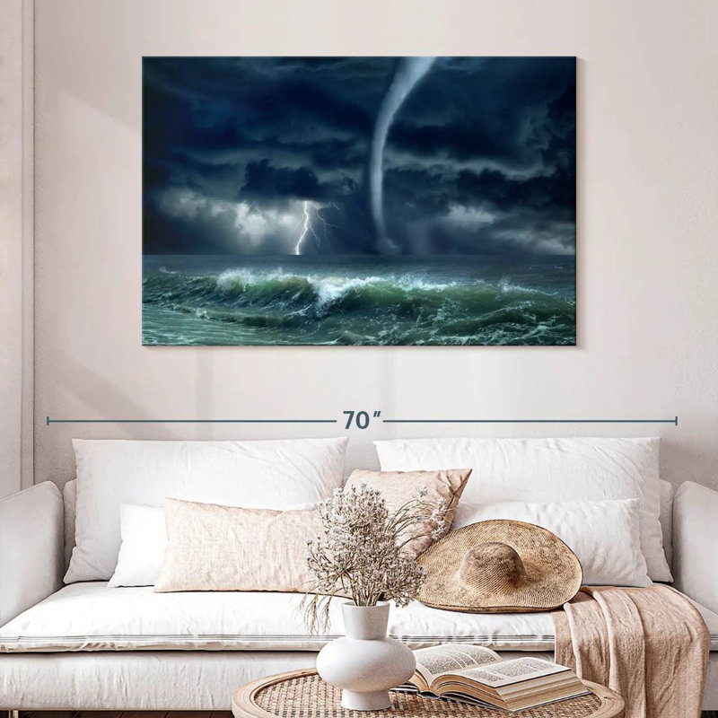 Alvord Ocean Tornado, 32" H x 48" W