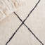 Tapis ivoire / noir Easy Care 210-2138672351