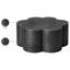 Table basse Lotus en fer noir-129907349