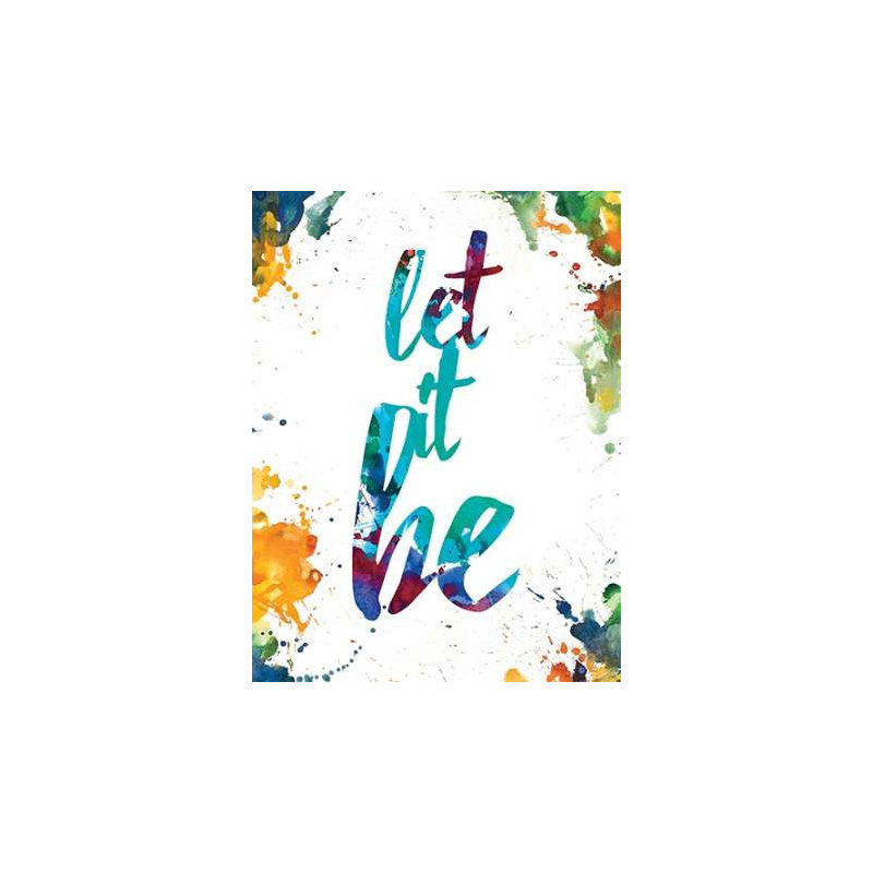 Let It Be, reproduction d'affiche par Victoria Brown (18 x 24)