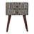 Caramel Edessa Bone Inlay Bedside
