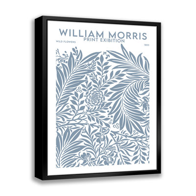" William Morris Print Exibition White " by Stanley Print House