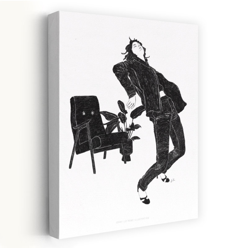Art contemporain, art contemporain abstrait, H 36 po x l 24 po