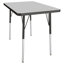 Rectangle T-Mold Adjustable Height Activity Table