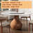 Mid-Century Modern Farmhouse Round Sintered Stone Pedestal Dining Table With Lazy Susan For 4/6/8/10-248032907-247470645