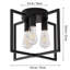 Iron Semi Flush Mount
