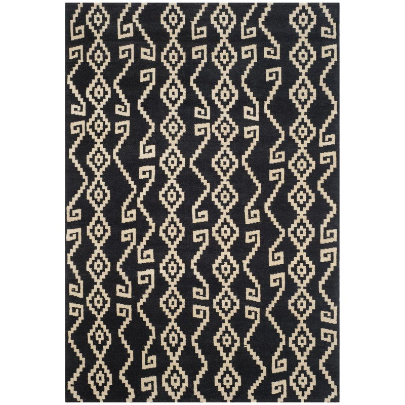 Ralph Lauren Catalonia Wool, Cotton Geometric Rug, Rectangle 2' x 3'