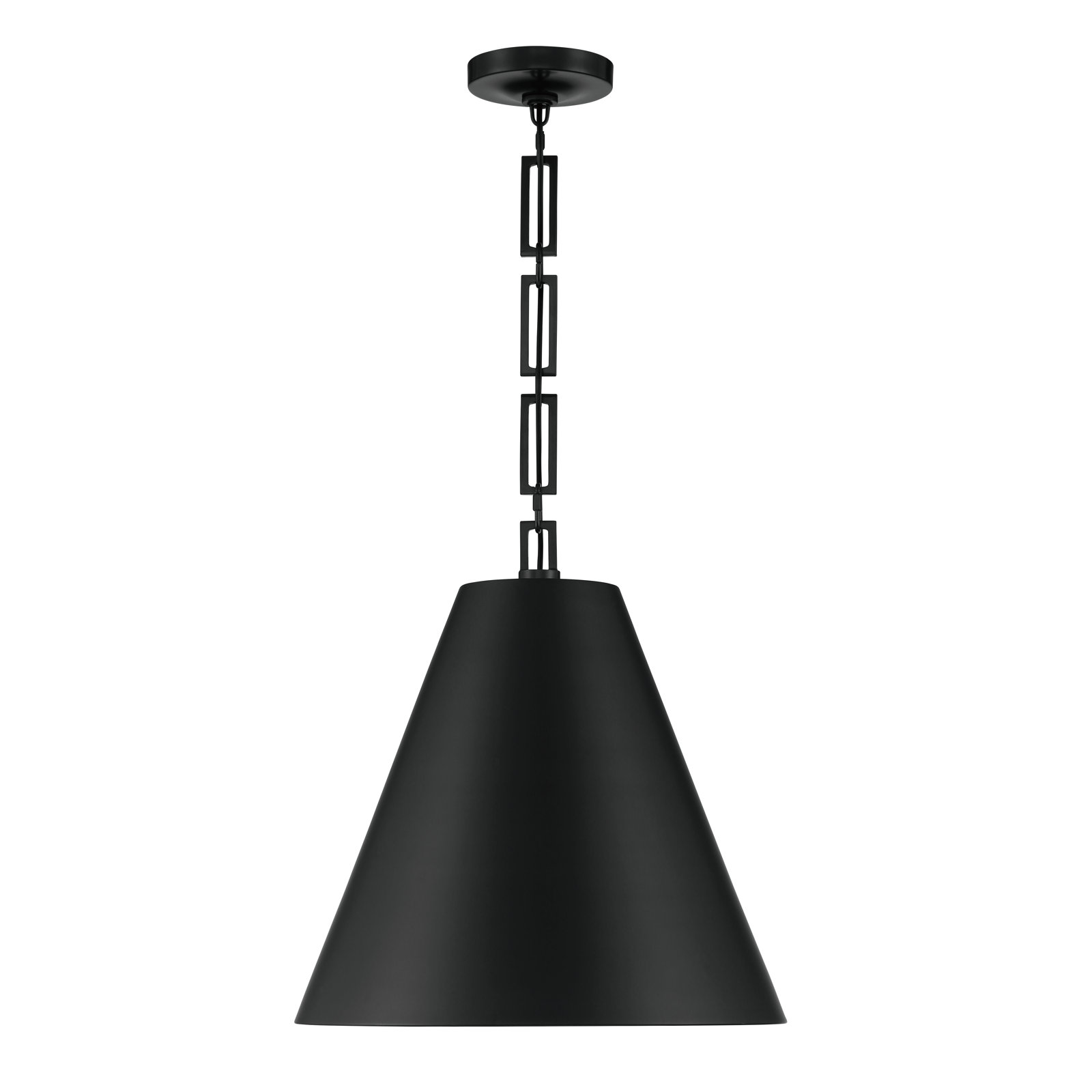 Altair Dimmable Stainless Steel 3-Light Pendant, Matte Black/Antique Gold