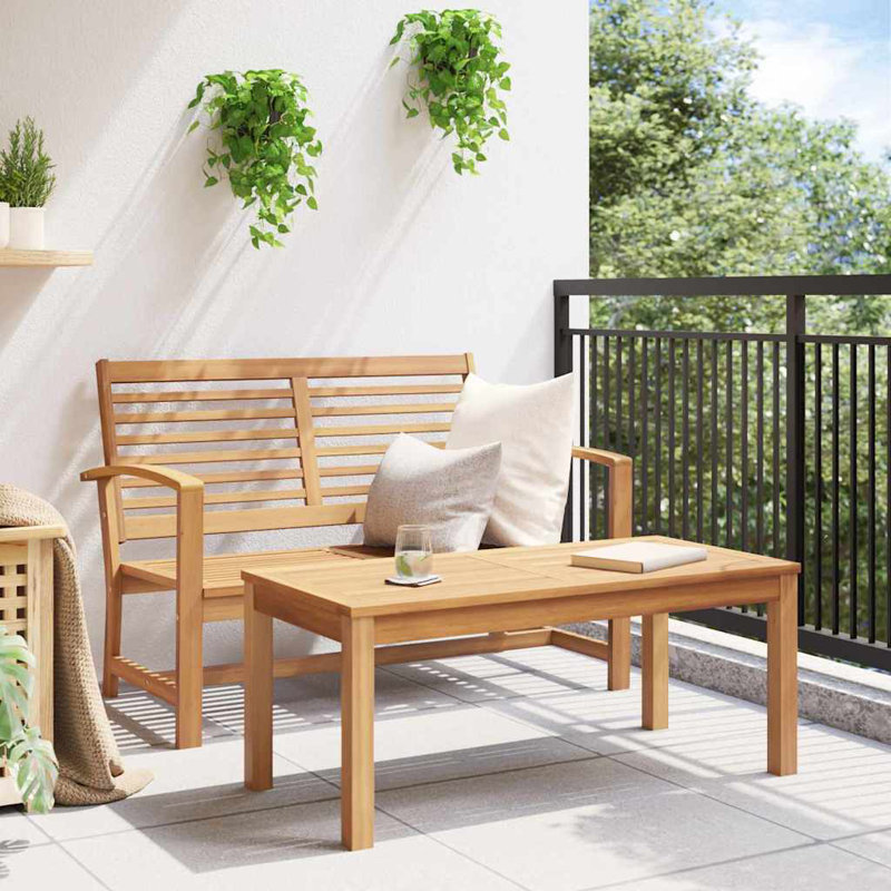 Garden Bench and Table Set