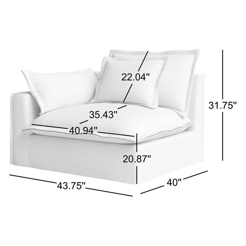 Daylen Upholstered Accent Chair, Sand Livesmart®