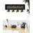 Manufactured Wood Wall Organizer with Key Hooks-589336947