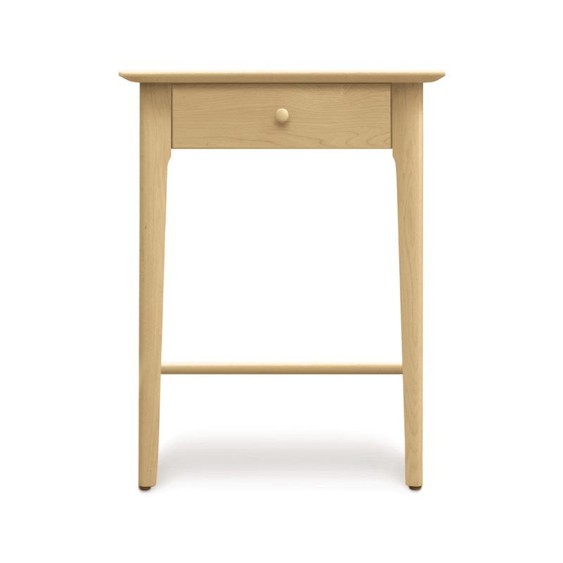 Sarah 22'' W Solid Wood Nightstand, 28", Natural Maple