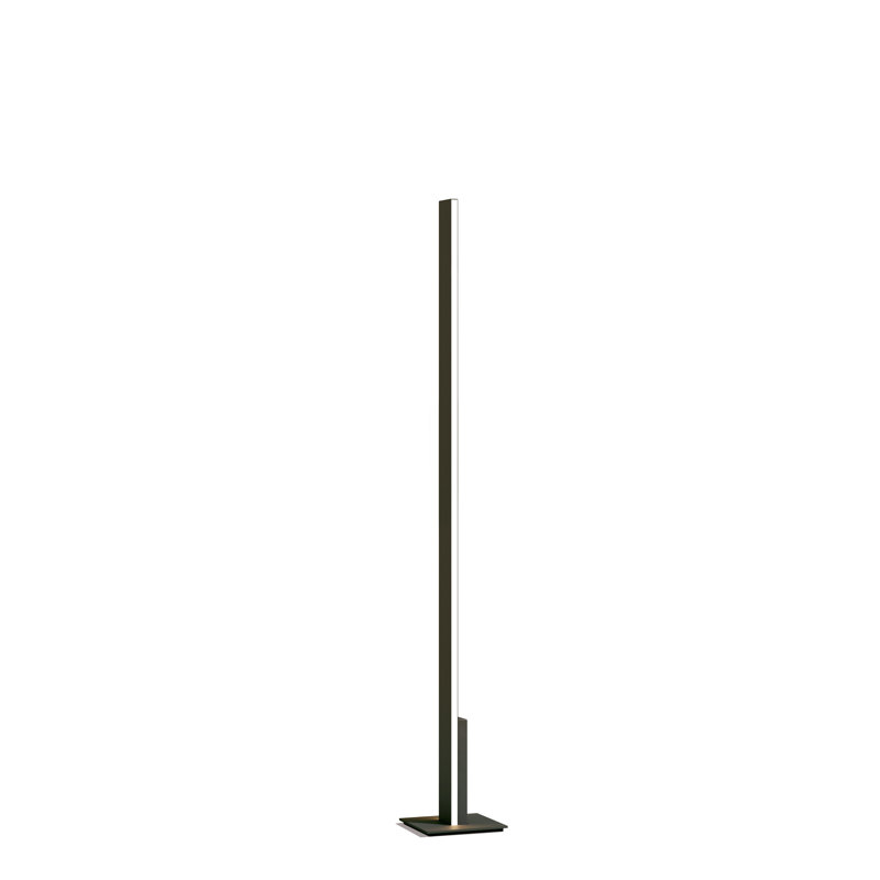 Fly Outdoor Floor Lamp, Black, 23.8" H x 4.7" W x 4.7" D, 8 W