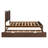 Queen Size Platform Bed With With 2 Big Drawers-107287789