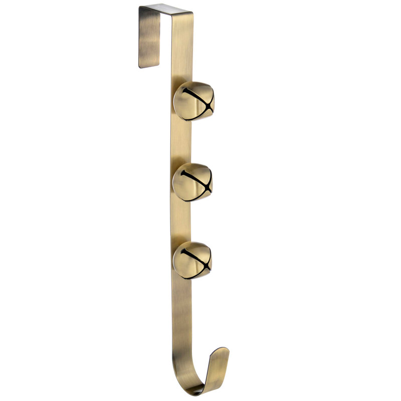 13cm Wreath Hanger, Antique Gold