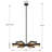 Culp 6 - Light Dimmable Sputnik Sphere Chandelier-20113816